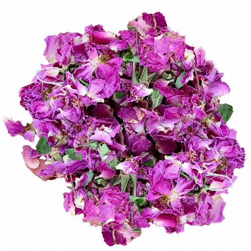 گل محمدی خشک ممتاز (گل باز) | برداشت مستقیم از باغ | کاملاً طبیعی و خوشعطر