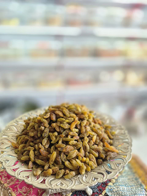 کشمش سبز ممتاز و درشت عطاری و خشکباری شبنم
