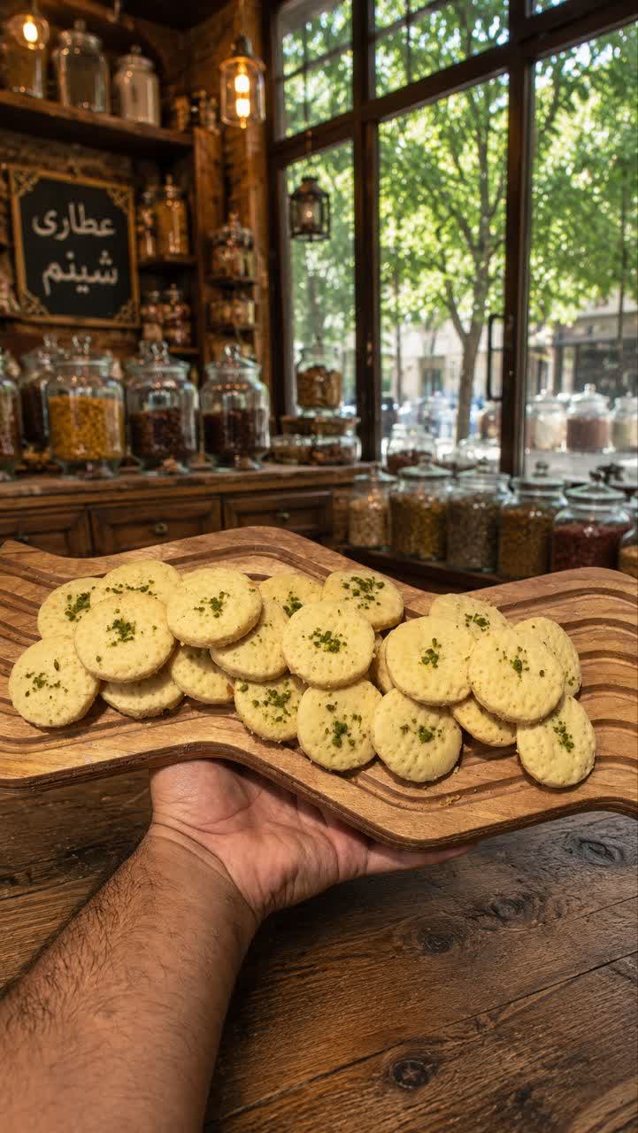 شیرینی زنجبیلی خانگی تازه و خوش‌عطر | عطاری و خشکباری شبنم