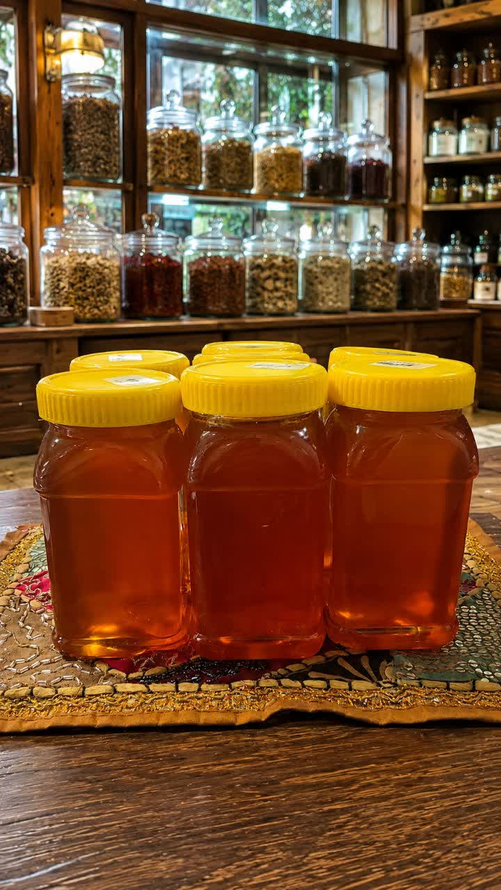 عسل گون طبیعی عطاری شبنم